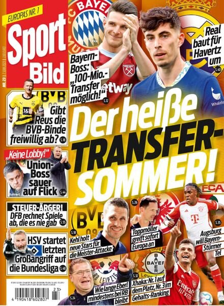 Sport Bild – 07 Juni 2023 Cover