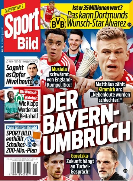 Sport Bild – 14 Juni 2023 Cover