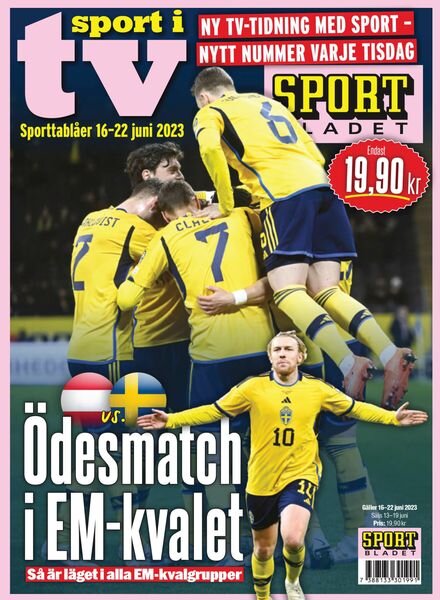 Sport i TV – 13 juni 2023 Cover