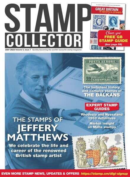 Stamp Collector – July 2023 Cover