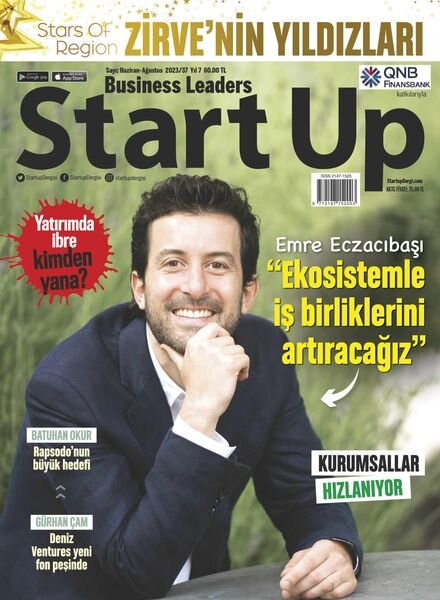 Startup Turkiye – Haziran 2023 Cover