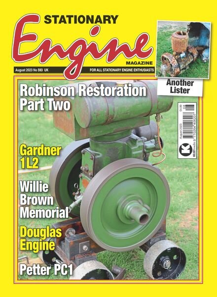Stationary Engine – July 2023 Cover