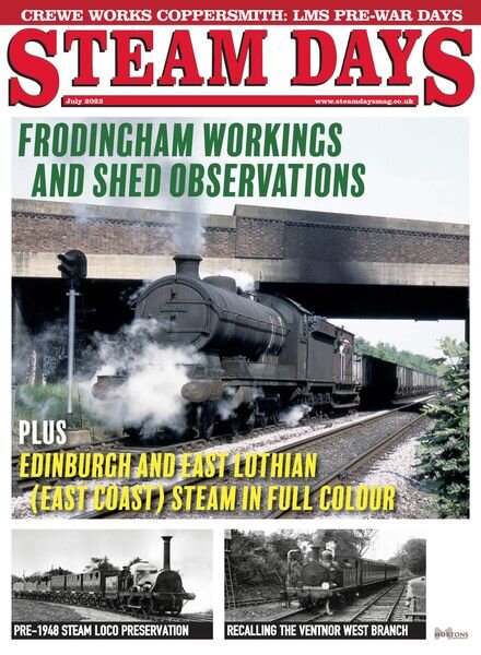 Steam Days – July 2023 Cover