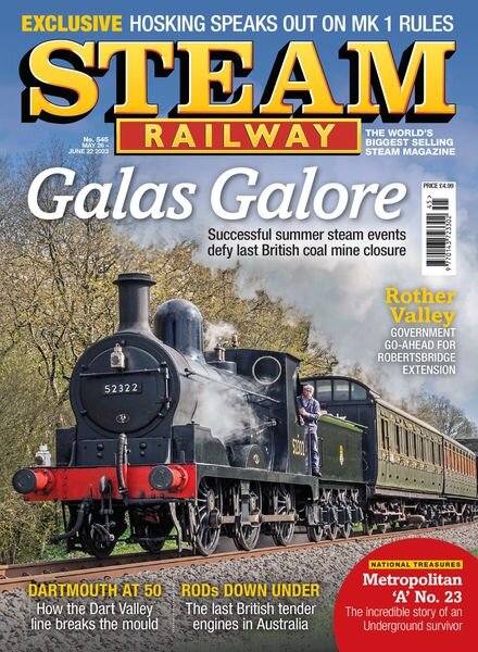 Steam Railway – May 2023 Cover
