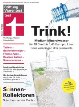 Stiftung Warentest Test – Juli 2023