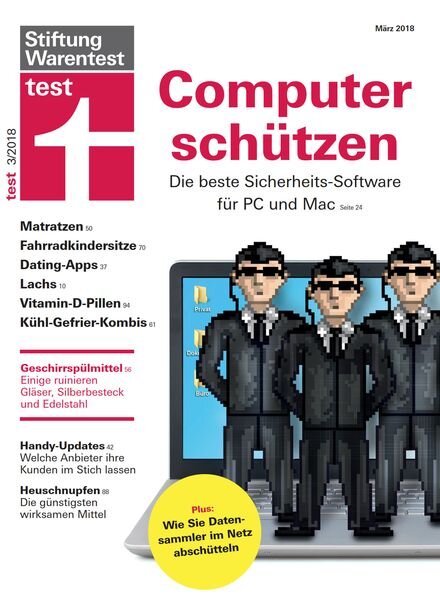 Stiftung Warentest Test – Marz 2018 Cover