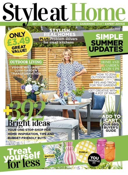 Style at Home UK – July 2023 Cover