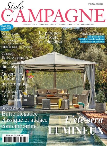 Style Campagne – 01 mai 2023 Cover