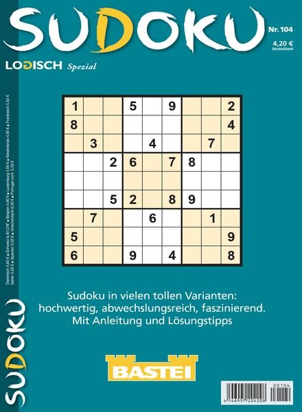 Sudoku Logisch Spezial – Nr 104 2023 Cover