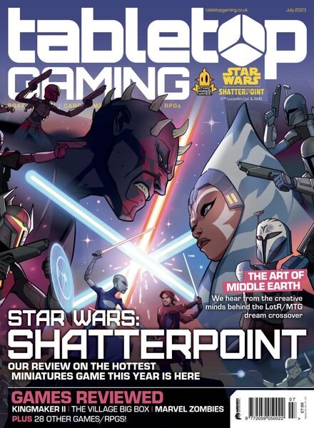Tabletop Gaming – July 2023 Cover