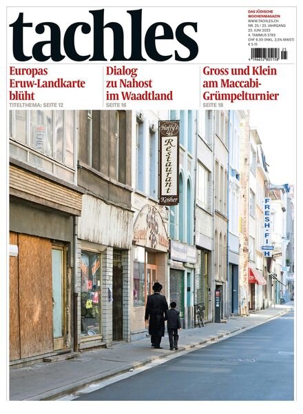 tachles – 23 Juni 2023 Cover