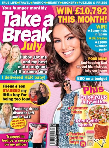 Take a Break – July 2023 Cover