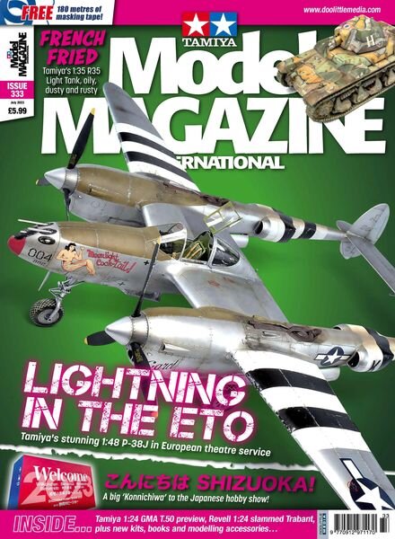 Tamiya Model Magazine – Issue 333 – July 2023 Cover