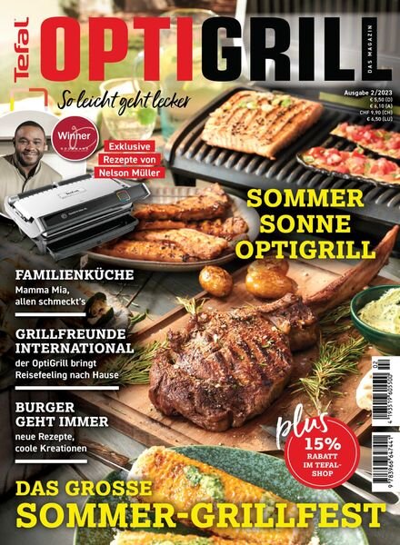 Tefal OptiGrill – Juni 2023 Cover