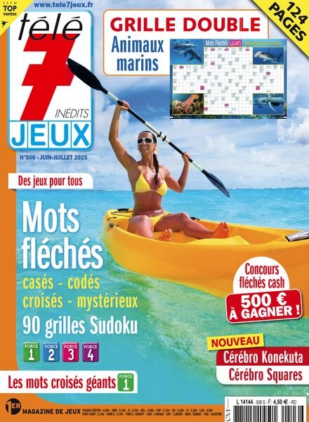 Tele 7 Jeux – Juin-Juillet 2023 Cover