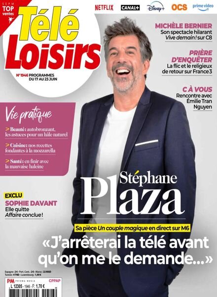 Tele Loisirs – 12 Juin 2023 Cover