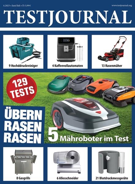 TESTJOURNAL – 02 Juni 2023 Cover