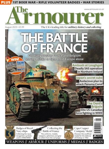 The Armourer – August 2023 Cover