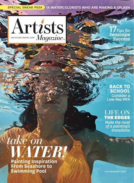 The Artist’s Magazine – July 2023 Cover
