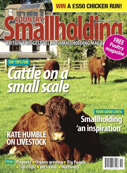 The Country Smallholder – August 2015 Cover
