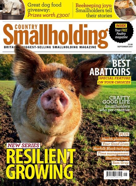 The Country Smallholder – August 2017 Cover