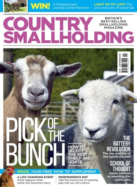 The Country Smallholder – August 2019 Cover