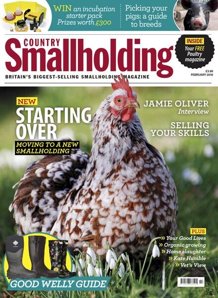 The Country Smallholder – January 2016 Cover