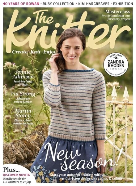 The Knitter – August 2018 Cover