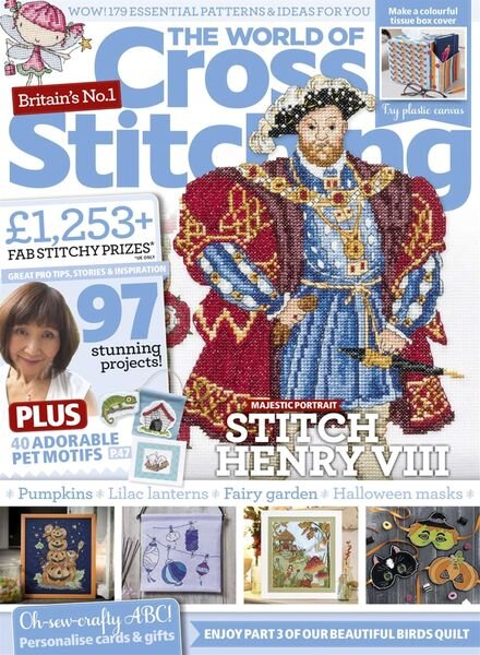 The World of Cross Stitching – August 2019 Cover