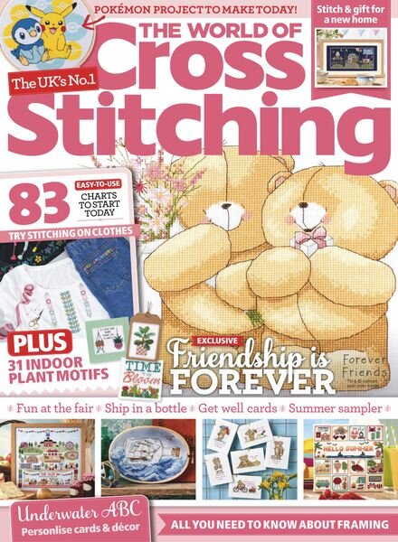 The World of Cross Stitching – August 2023 Cover