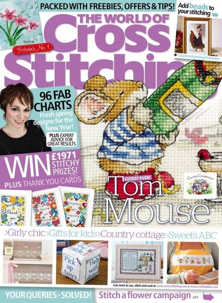 The World of Cross Stitching – December 2012 Cover