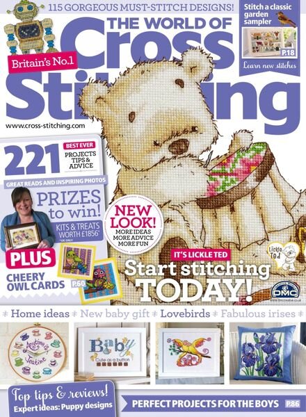 The World of Cross Stitching – January 2013 Cover