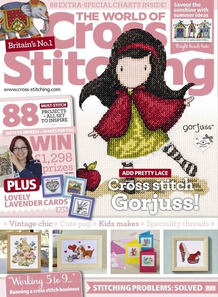 The World of Cross Stitching – July 2013 Cover