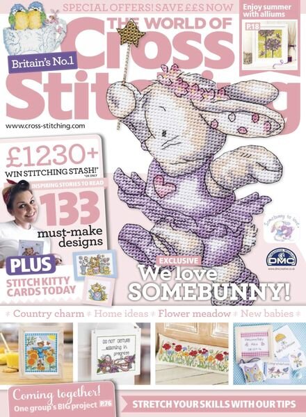 The World of Cross Stitching – June 2014 Cover