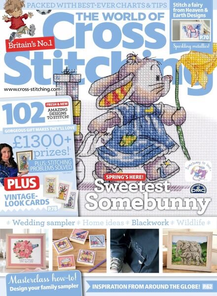 The World of Cross Stitching – March 2013 Cover