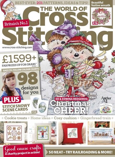 The World of Cross Stitching – November 2014 Cover