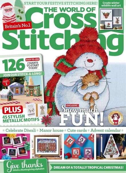 The World of Cross Stitching – September 2021 Cover