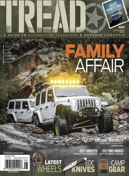 TREAD – July-August 2023 Cover