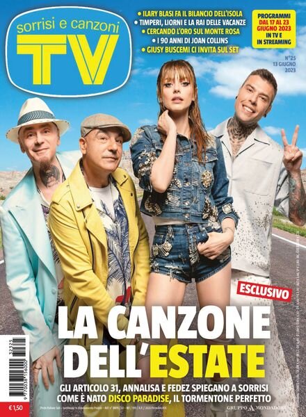 TV Sorrisi e Canzoni – 13 giugno 2023 Cover