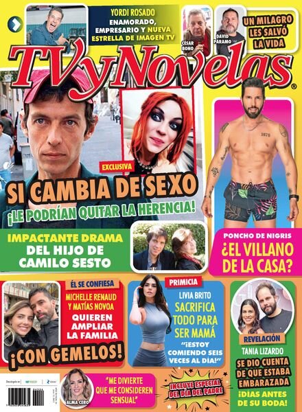 TVyNovelas Mexico – 12 junio 2023 Cover