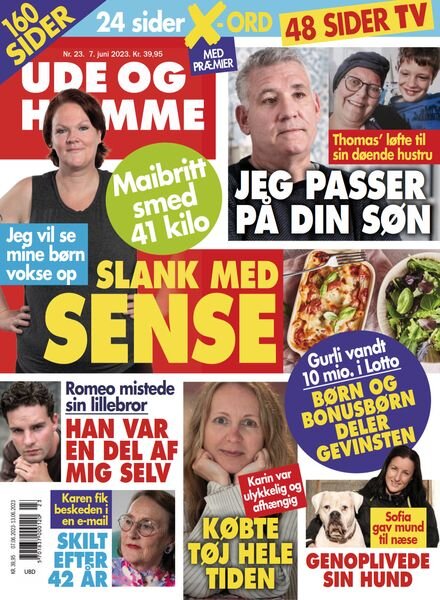 Ude og Hjemme – juni 2023 Cover