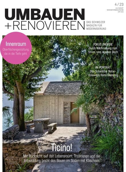 Umbauen + Renovieren – Juni 2023 Cover