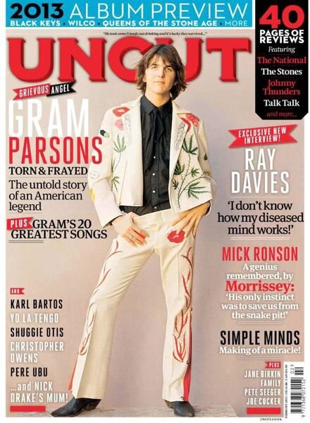 Uncut – January 2013 Cover