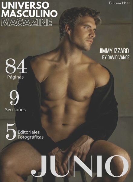 Universo Masculino Magazine – junio 2023 Cover