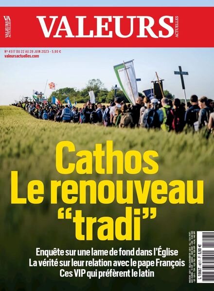 Valeurs actuelles – 22 juin 2023 Cover
