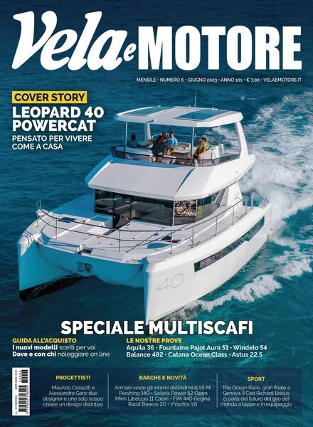 Vela e Motore – luglio 2023 Cover