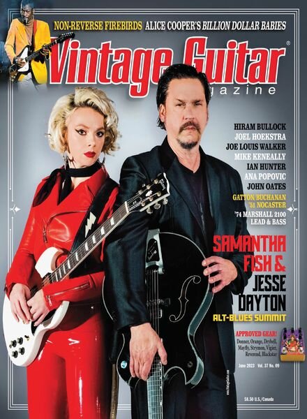 Vintage Guitar – July 2023 Cover