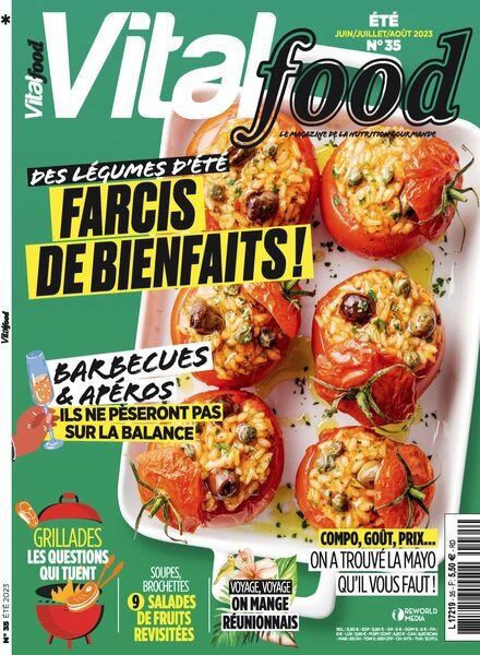 Vital Food – juin 2023 Cover