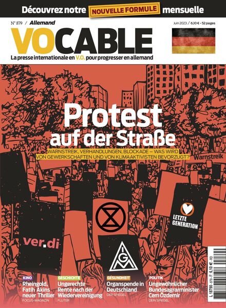 Vocable Allemand – 02 juin 2023 Cover