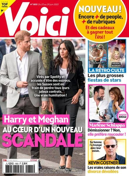 Voici – 23 Juin 2023 Cover